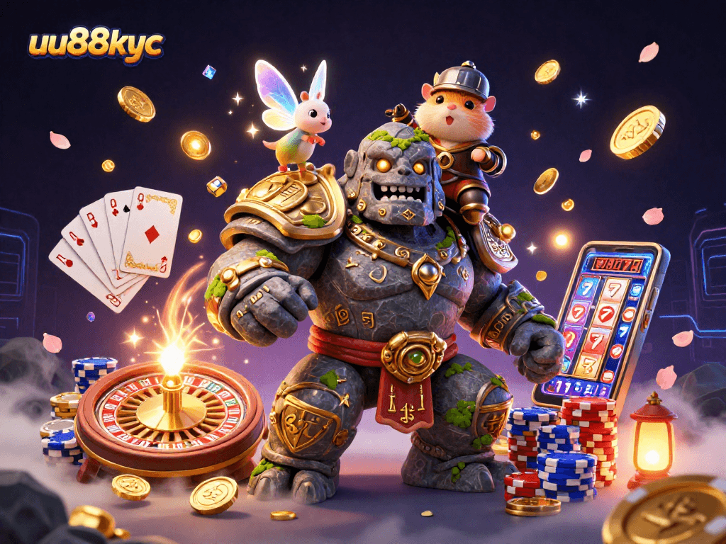 Spin, win, and explore your luck with uu88kyc's vibrant online casino gaming experience.