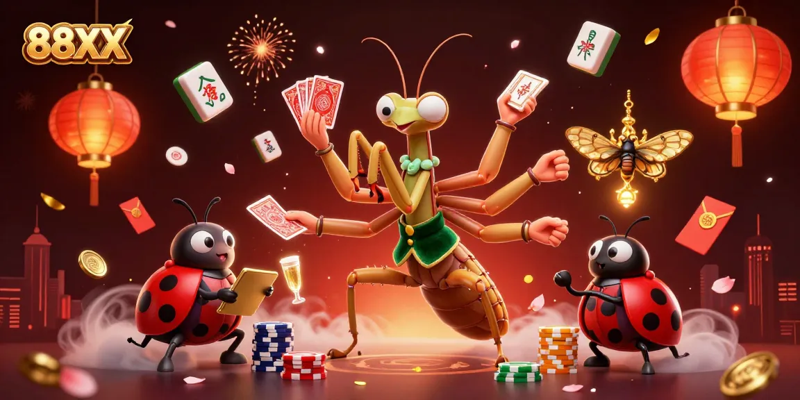 Engage in winning strategies at 88XX with a vibrant online casino scene bursting with energy.
