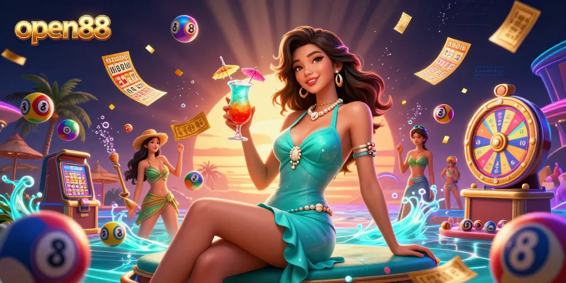 Experience instant wins with open88 in a captivating casino scene filled with excitement.