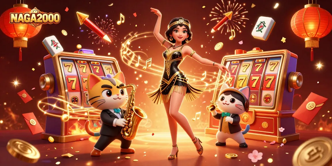 NAGA2000 menampilkan pengalaman permainan slot yang menarik dengan karakter yang hidup dan perayaan yang dinamis.