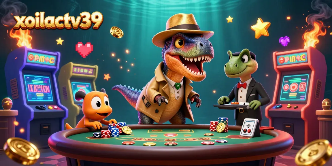 Experience thrilling gameplay at xoilactv39 as the velociraptor card counter bets big at the blackjack table.