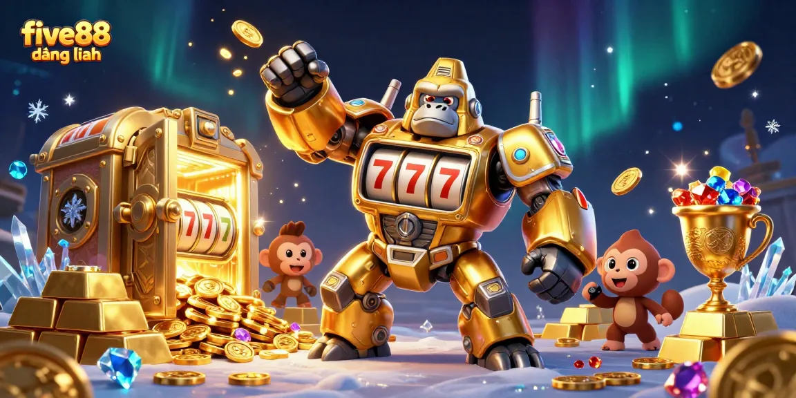 Experience five88 đăng nhập and unlock massive rewards with thrilling gameplay in a vibrant casino scene.