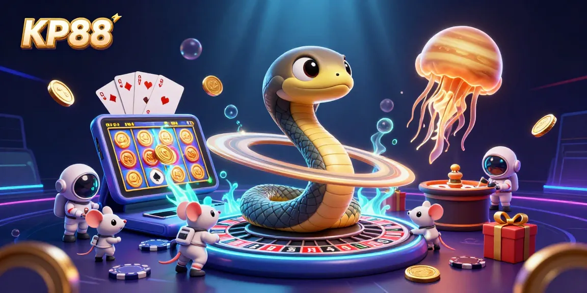 Experience KP88's vibrant casino universe filled with excitement and engaging gameplay elements.